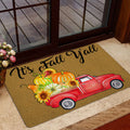 Ohaprints-Doormat-Outdoor-Indoor-It'S-Fall-Y'All-Red-Truck-Pumpkin-Spice-Custom-Personalized-Name-Rubber-Door-Mat-540-