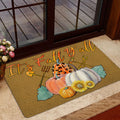 Ohaprints-Doormat-Outdoor-Indoor-It'S-Fall-Y'All-Pumpkim-Plaid-Check-Custom-Personalized-Name-Rubber-Door-Mat-544-