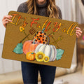 Ohaprints-Doormat-Outdoor-Indoor-It'S-Fall-Y'All-Pumpkim-Plaid-Check-Custom-Personalized-Name-Rubber-Door-Mat-544-