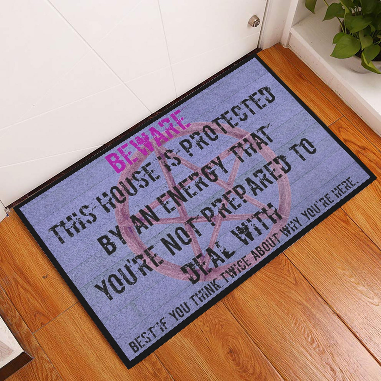 Ohaprints-Doormat-Outdoor-Indoor-Beware-This-House-Is-Protected-By-An-Energy-Wicca-Witch-Rubber-Door-Mat-649-