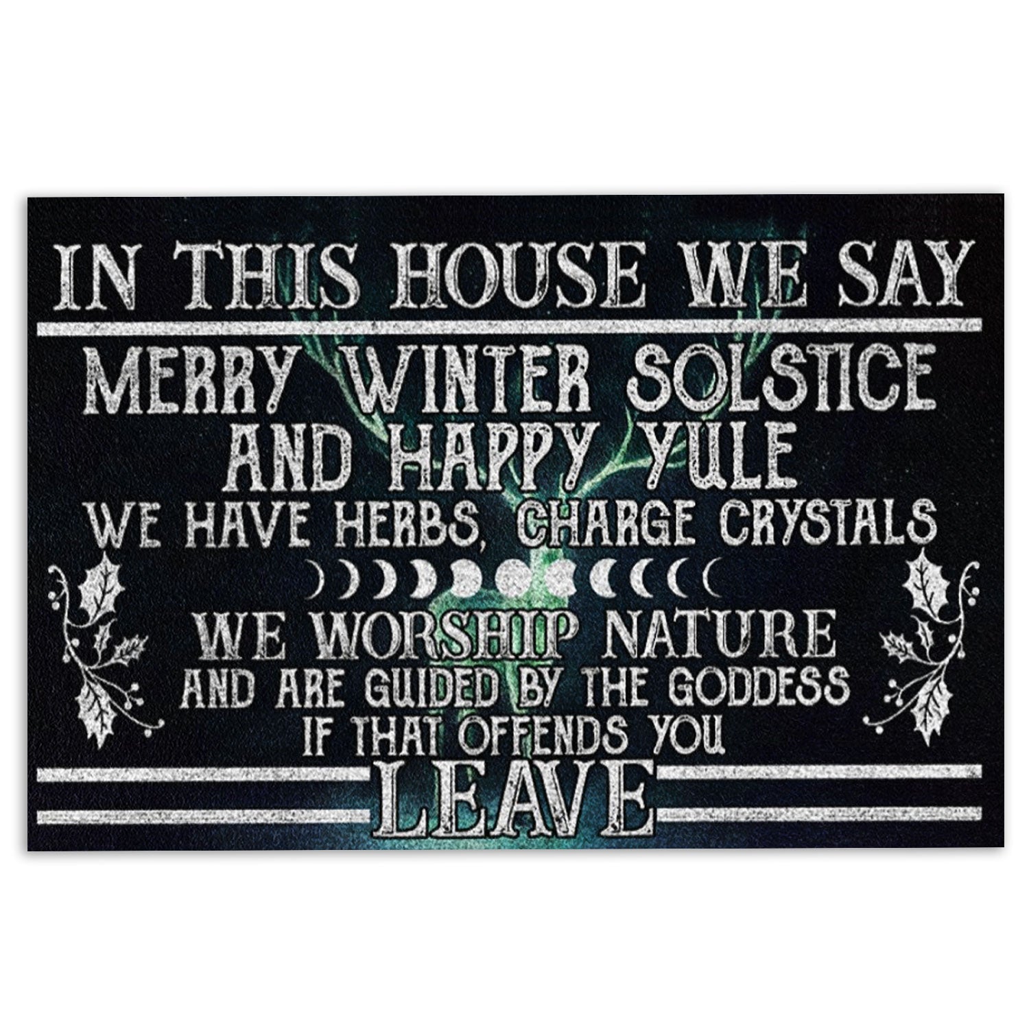 Ohaprints-Doormat-Outdoor-Indoor-Witch-In-This-House-We-Say-Merry-Winter-Solstice-And-Happy-Yule-Rubber-Door-Mat-655-18'' x 30''