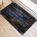 Ohaprints-Doormat-Outdoor-Indoor-Wicca-Witch-No-Drama-Zone-Violators-Will-Be-Witch-Slapped-Rubber-Door-Mat-657-