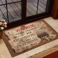 Ohaprints-Doormat-Outdoor-Indoor-Wicca-Witch-Warning-Witch-Properety-Rubber-Door-Mat-664-