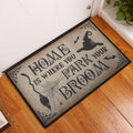 Ohaprints-Doormat-Outdoor-Indoor-Wicca-Witch-Home-Is-Where-You-Park-Your-Broom-Rubber-Door-Mat-666-