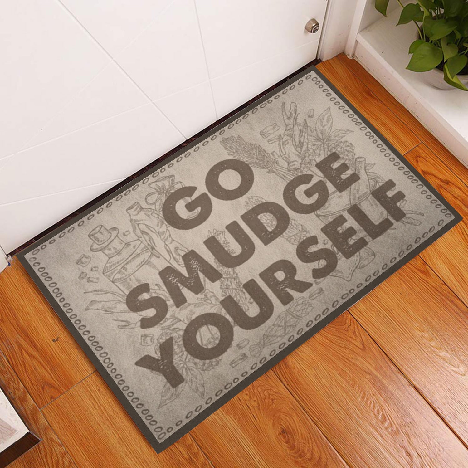 Ohaprints-Doormat-Outdoor-Indoor-Witch-Go-Smudge-Yourself-Wiccan-Rubber-Door-Mat-667-