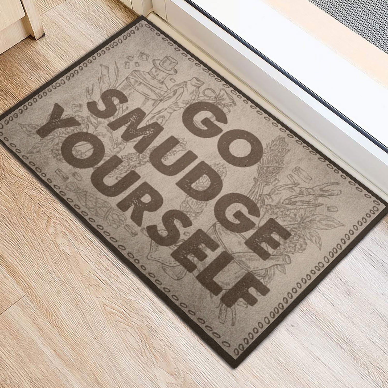 Ohaprints-Doormat-Outdoor-Indoor-Witch-Go-Smudge-Yourself-Wiccan-Rubber-Door-Mat-667-