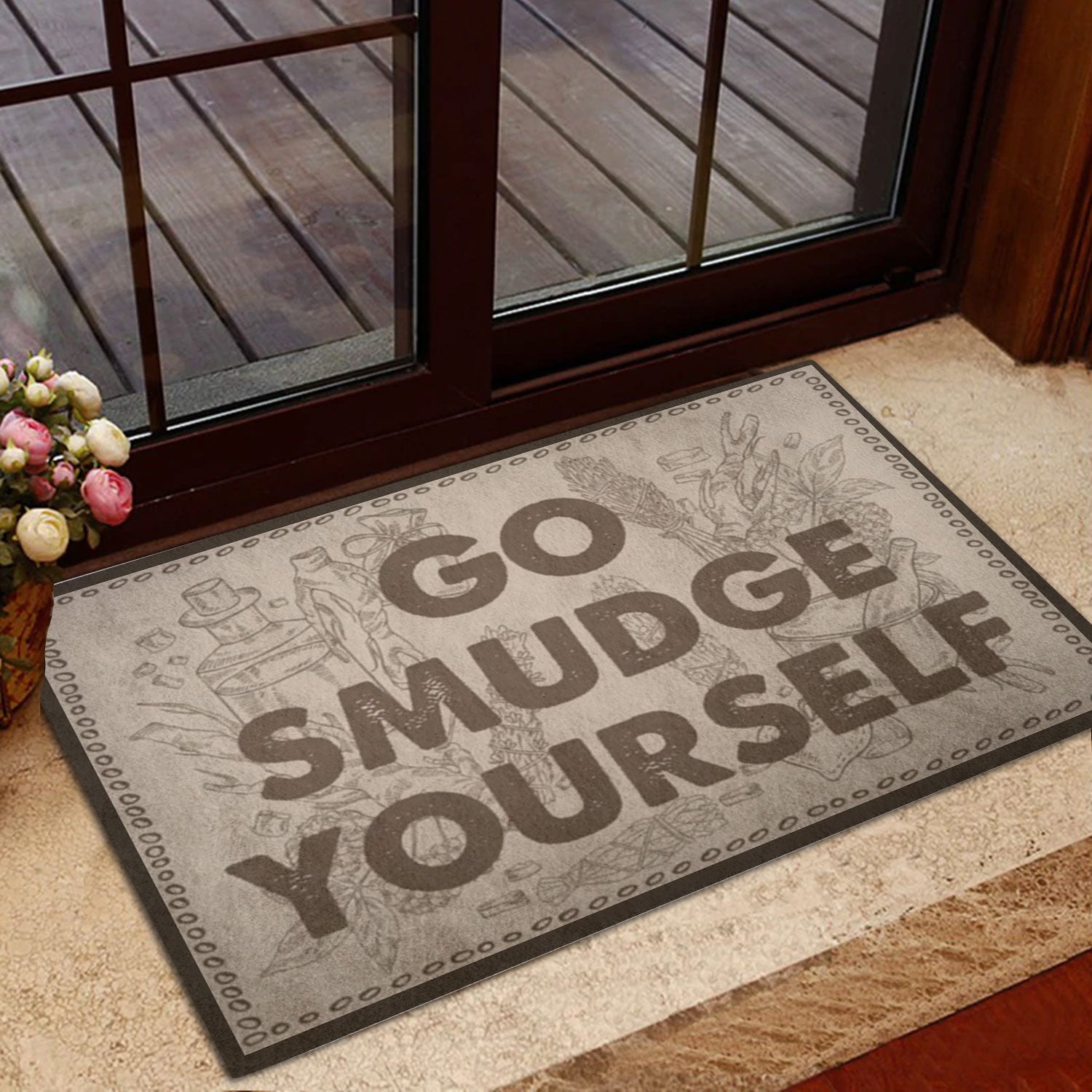 Ohaprints-Doormat-Outdoor-Indoor-Witch-Go-Smudge-Yourself-Wiccan-Rubber-Door-Mat-667-