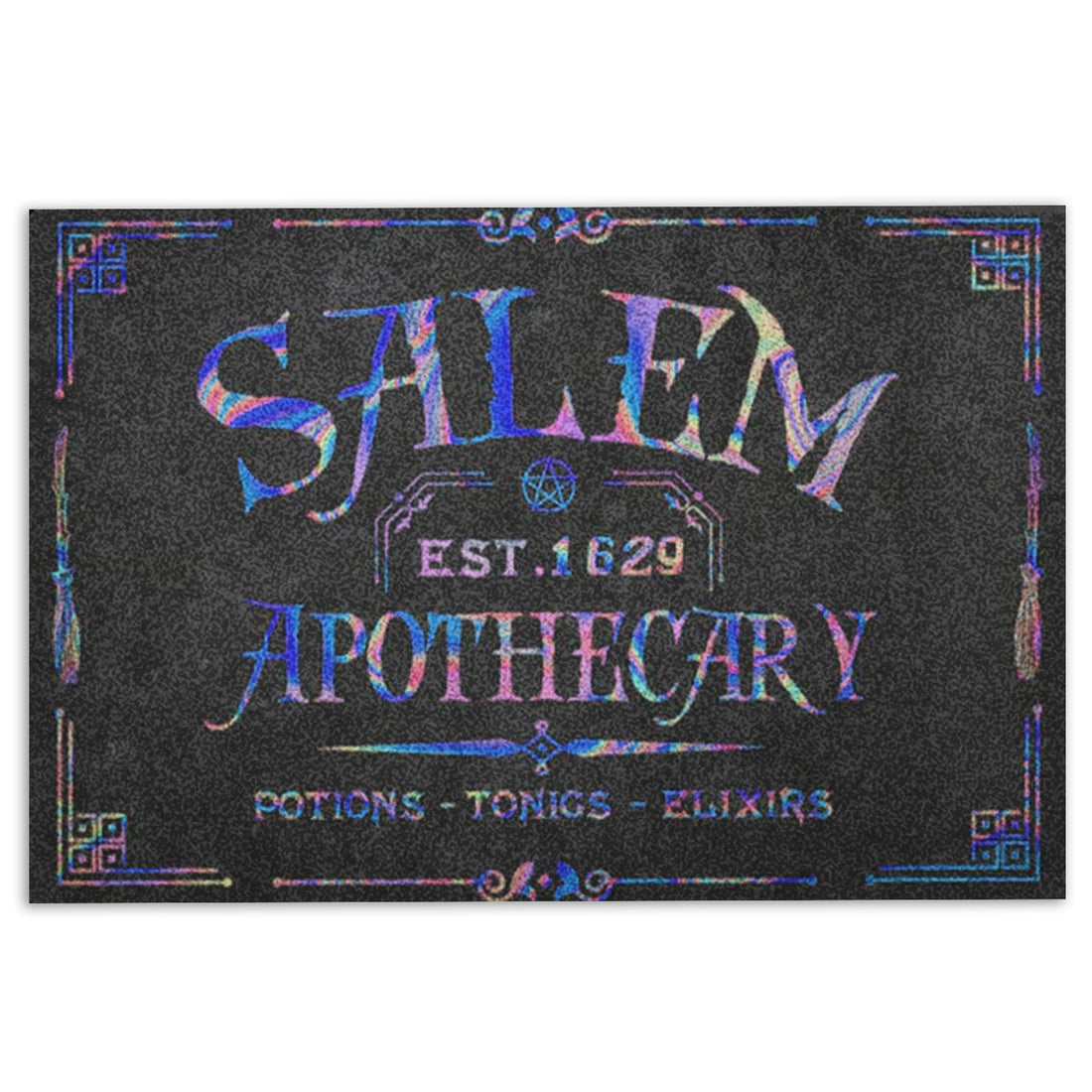 Ohaprints-Doormat-Outdoor-Indoor-Wicca-Witch-Salem-Apothecary-Rubber-Door-Mat-670-18'' x 30''