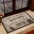 Ohaprints-Doormat-Outdoor-Indoor-Witch-Park-Ya-Broom-Witches-And-Come-On-In-For-A-Brew-Rubber-Door-Mat-672-