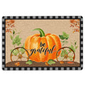 Ohaprints-Doormat-Outdoor-Indoor-Be-Grateful-Pumpkin-Thanksgiving-Hello-Fall-Autumn-Lover-Pumpkin-Rubber-Door-Mat-1583-18'' x 30''