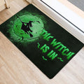 Ohaprints-Doormat-Outdoor-Indoor-Witch-Wizard-Halloween-Spell-Witches-The-Witch-Is-In-Green-Moon-Rubber-Door-Mat-1586-