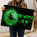 Ohaprints-Doormat-Outdoor-Indoor-Witch-Wizard-Halloween-Spell-Witches-The-Witch-Is-In-Green-Moon-Rubber-Door-Mat-1586-