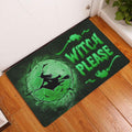 Ohaprints-Doormat-Outdoor-Indoor-Witch-Wizard-Halloween-Spell-Witches-Witch-Please-Green-Moon-Rubber-Door-Mat-1594-