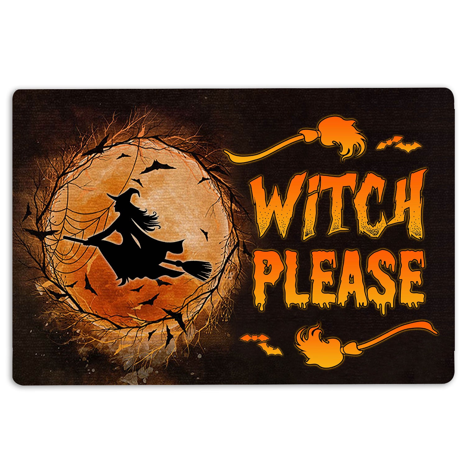 Ohaprints-Doormat-Outdoor-Indoor-Witch-Wizard-Halloween-Spell-Witches-Witch-Please-Rubber-Door-Mat-1595-18'' x 30''