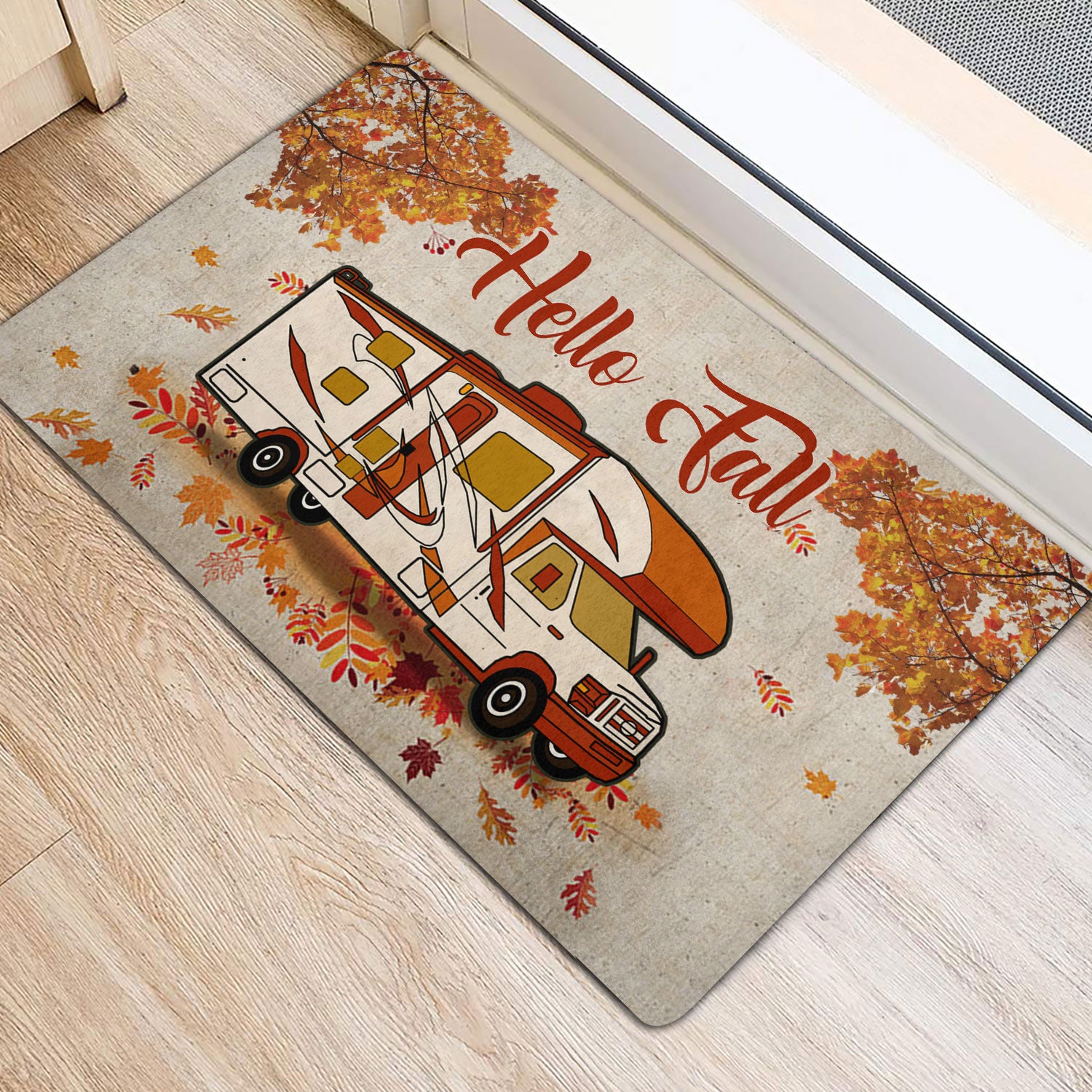 Ohaprints-Doormat-Outdoor-Indoor-Hello-Fall-Campsite-Camping-Class-C-Fall-Autumn-Rubber-Door-Mat-1600-