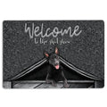 Ohaprints-Doormat-Outdoor-Indoor-Black-German-Shepherd-Welcome-To-The-Shitshow-Gift-For-Dog-Lover-Rubber-Door-Mat-1610-18'' x 30''