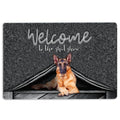 Ohaprints-Doormat-Outdoor-Indoor-German-Shepherd-Dog-Welcome-To-The-Shitshow-Gifts-For-Dog-Lovers-Rubber-Door-Mat-1623-18'' x 30''