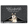 Ohaprints-Doormat-Outdoor-Indoor-Siberian-Husky-Dog-Welcome-To-The-Shitshow-Gifts-For-Dog-Lovers-Rubber-Door-Mat-1625-18'' x 30''