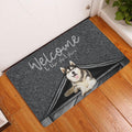 Ohaprints-Doormat-Outdoor-Indoor-Siberian-Husky-Dog-Welcome-To-The-Shitshow-Gifts-For-Dog-Lovers-Rubber-Door-Mat-1625-