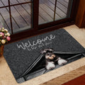 Ohaprints-Doormat-Outdoor-Indoor-Schnauzer-Dog-Welcome-To-The-Shitshow-Gifts-For-Dog-Lovers-Rubber-Door-Mat-1631-