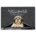 Ohaprints-Doormat-Outdoor-Indoor-Shih-Tzu-Shitzu-Welcome-To-The-Shitshow-Gifts-For-Dog-Lovers-Rubber-Door-Mat-1632-18'' x 30''