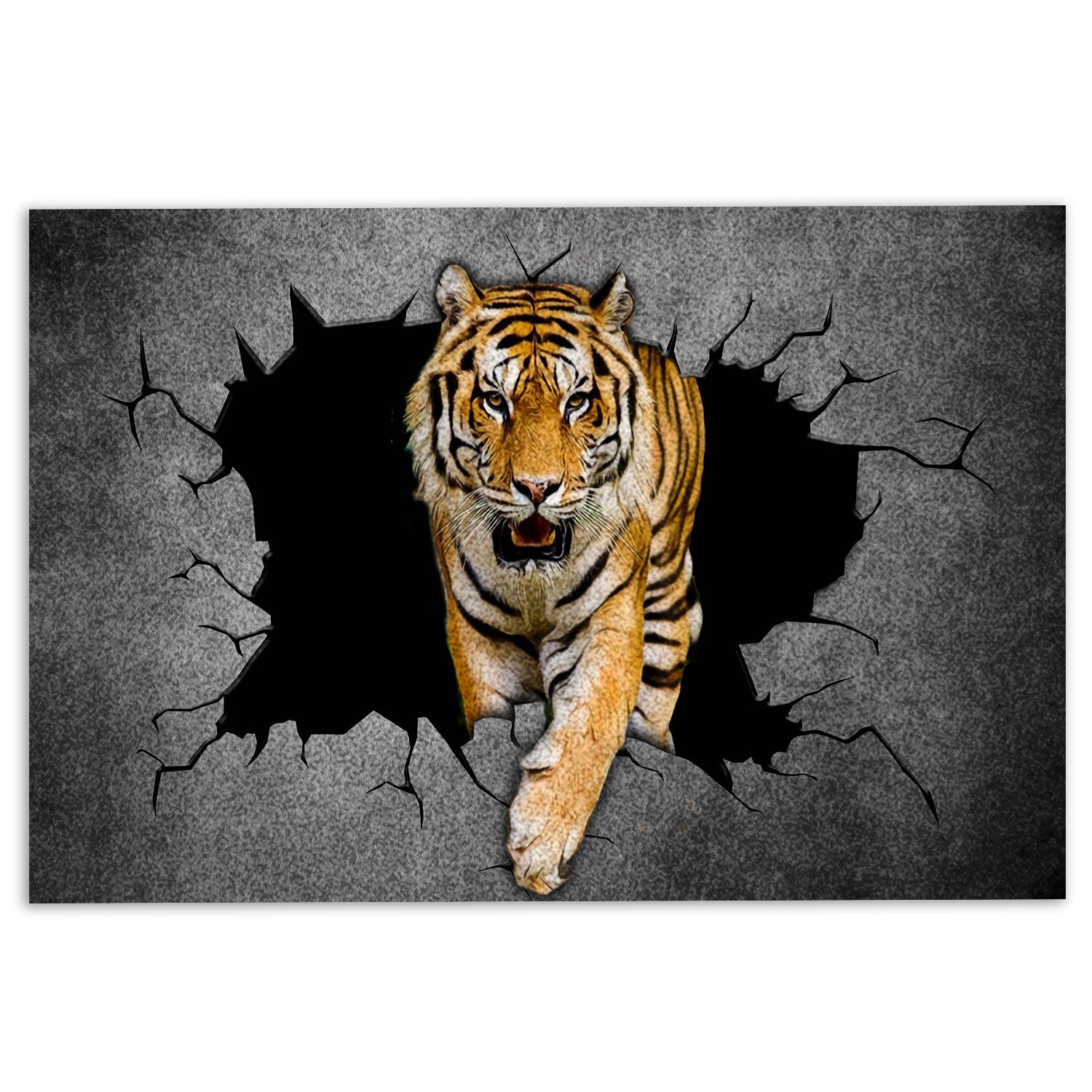 Ohaprints-Doormat-Outdoor-Indoor-Tiger-Crack-Pattern-Rubber-Door-Mat-711-18'' x 30''