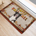 Ohaprints-Doormat-Outdoor-Indoor-Border-Collie-Dog-Happy-Fall-Y'All-Pumpkin-Spice-Maple-Leaf-Rubber-Door-Mat-1667-