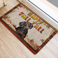 Ohaprints-Doormat-Outdoor-Indoor-Black-Tan-Dachshund-Happy-Fall-Y'All-Pumpkin-Spice-Maple-Leaf-Rubber-Door-Mat-1674-