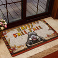 Ohaprints-Doormat-Outdoor-Indoor-Pitbull-Dog-Happy-Fall-Y'All-Pumpkin-Spice-Maple-Leaf-Rubber-Door-Mat-1681-