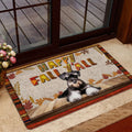 Ohaprints-Doormat-Outdoor-Indoor-Schnauzer-Dog-Happy-Fall-Y'All-Pumpkin-Spice-Maple-Leaf-Rubber-Door-Mat-1686-