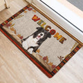 Ohaprints-Doormat-Outdoor-Indoor-Border-Collie-Dog-Welcome-Fall-Autumn-Pumpkin-Spice-Maple-Leaf-Rubber-Door-Mat-1695-