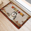 Ohaprints-Doormat-Outdoor-Indoor-Siberian-Husky-Dog-Welcome-Fall-Autumn-Pumpkin-Spice-Maple-Leaf-Rubber-Door-Mat-1708-