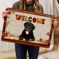 Ohaprints-Doormat-Outdoor-Indoor-Rottweiler-Dog-Welcome-Fall-Autumn-Pumpkin-Spice-Maple-Leaf-Rubber-Door-Mat-1712-