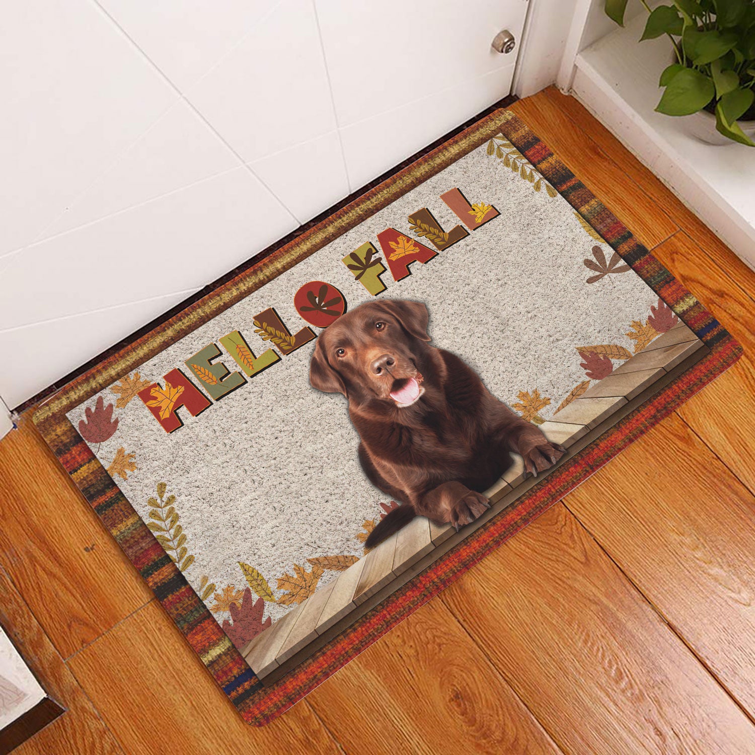 Ohaprints-Doormat-Outdoor-Indoor-Chocolate-Labrador-Hello-Fall-Pumpkin-Spice-Maple-Leaf-Autumn-Rubber-Door-Mat-1728-