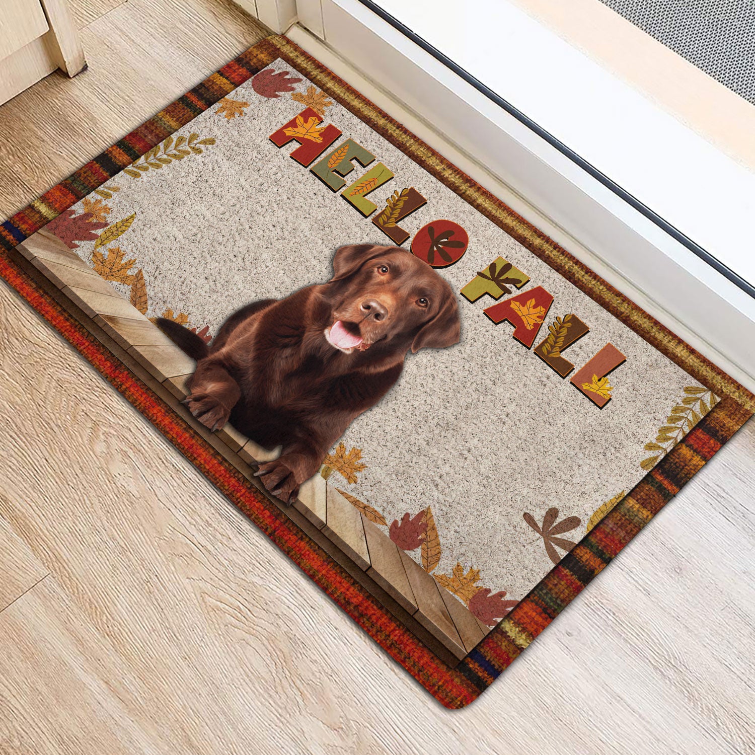 Ohaprints-Doormat-Outdoor-Indoor-Chocolate-Labrador-Hello-Fall-Pumpkin-Spice-Maple-Leaf-Autumn-Rubber-Door-Mat-1728-