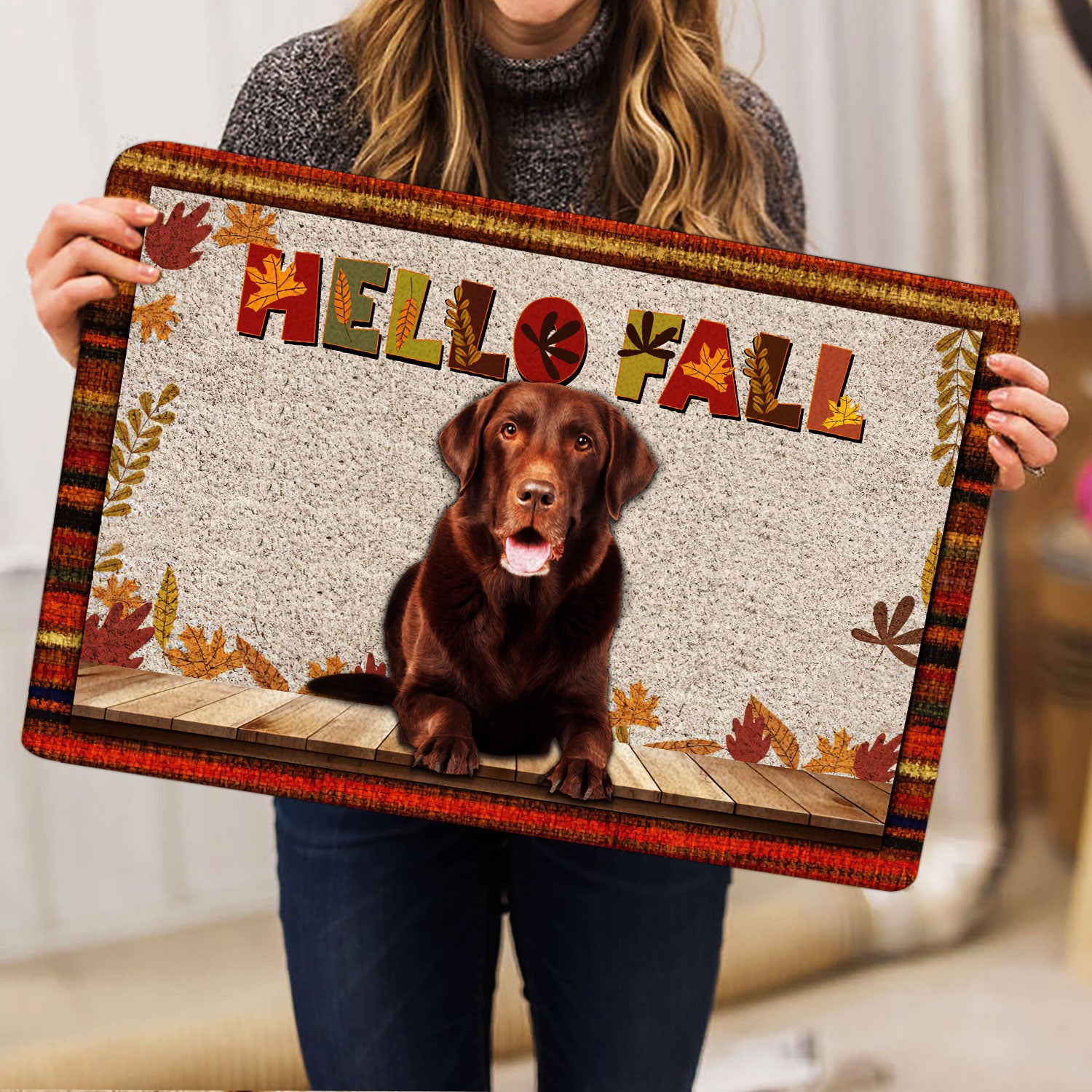 Ohaprints-Doormat-Outdoor-Indoor-Chocolate-Labrador-Hello-Fall-Pumpkin-Spice-Maple-Leaf-Autumn-Rubber-Door-Mat-1728-