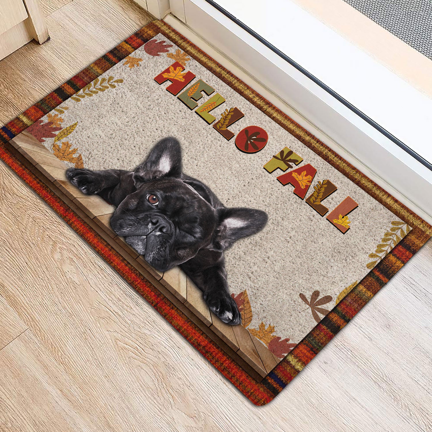 Ohaprints-Doormat-Outdoor-Indoor-French-Bulldog-Dog-Hello-Fall-Pumpkin-Spice-Maple-Leaf-Autumn-Rubber-Door-Mat-1734-