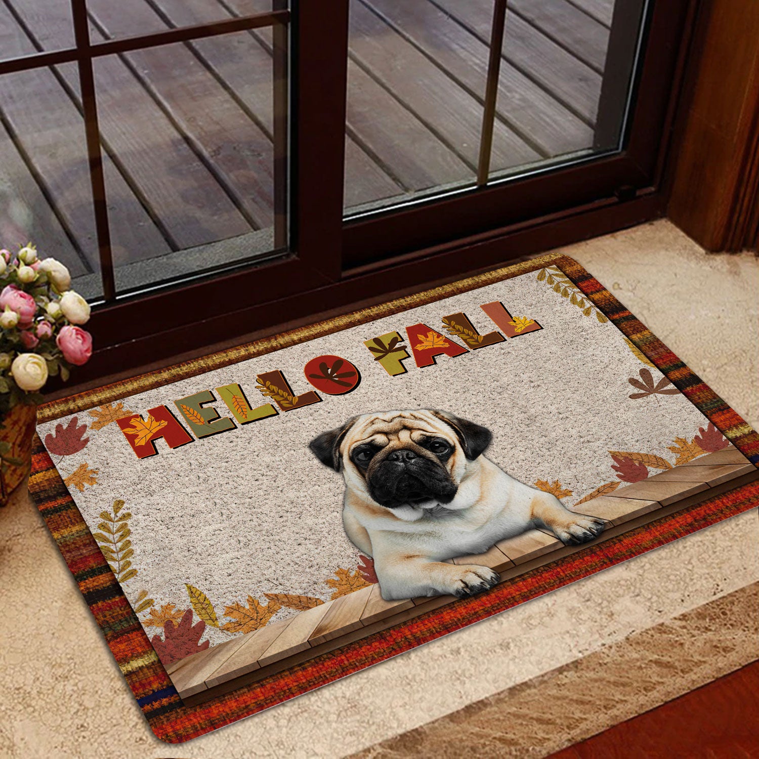 Ohaprints-Doormat-Outdoor-Indoor-Pug-Dog-Hello-Fall-Pumpkin-Spice-Maple-Leaf-Autumn-Rubber-Door-Mat-1740-