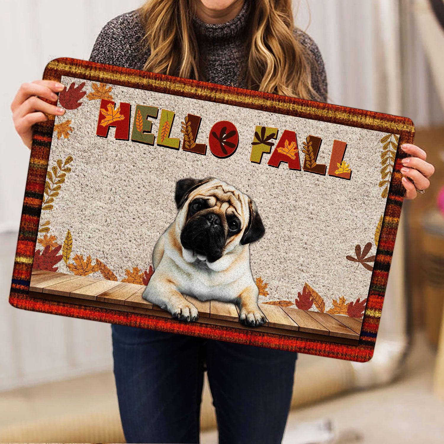 Ohaprints-Doormat-Outdoor-Indoor-Pug-Dog-Hello-Fall-Pumpkin-Spice-Maple-Leaf-Autumn-Rubber-Door-Mat-1740-