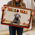 Ohaprints-Doormat-Outdoor-Indoor-Silver-Labrador-Dog-Hello-Fall-Pumpkin-Spice-Maple-Leaf-Autumn-Rubber-Door-Mat-1745-