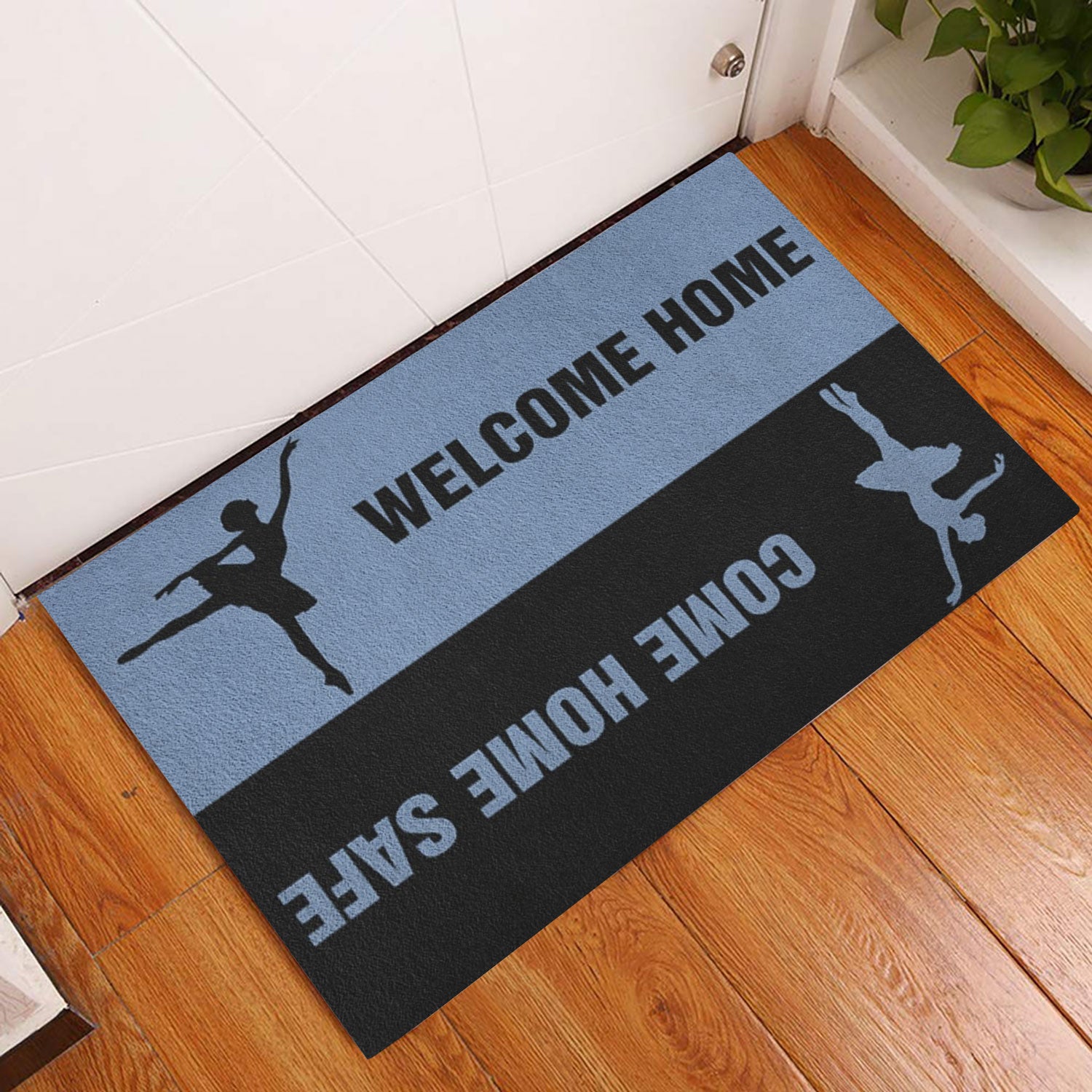 Ohaprints-Doormat-Outdoor-Indoor-Ballet-Welcome-Home-Come-Home-Safe-Rubber-Door-Mat-718-