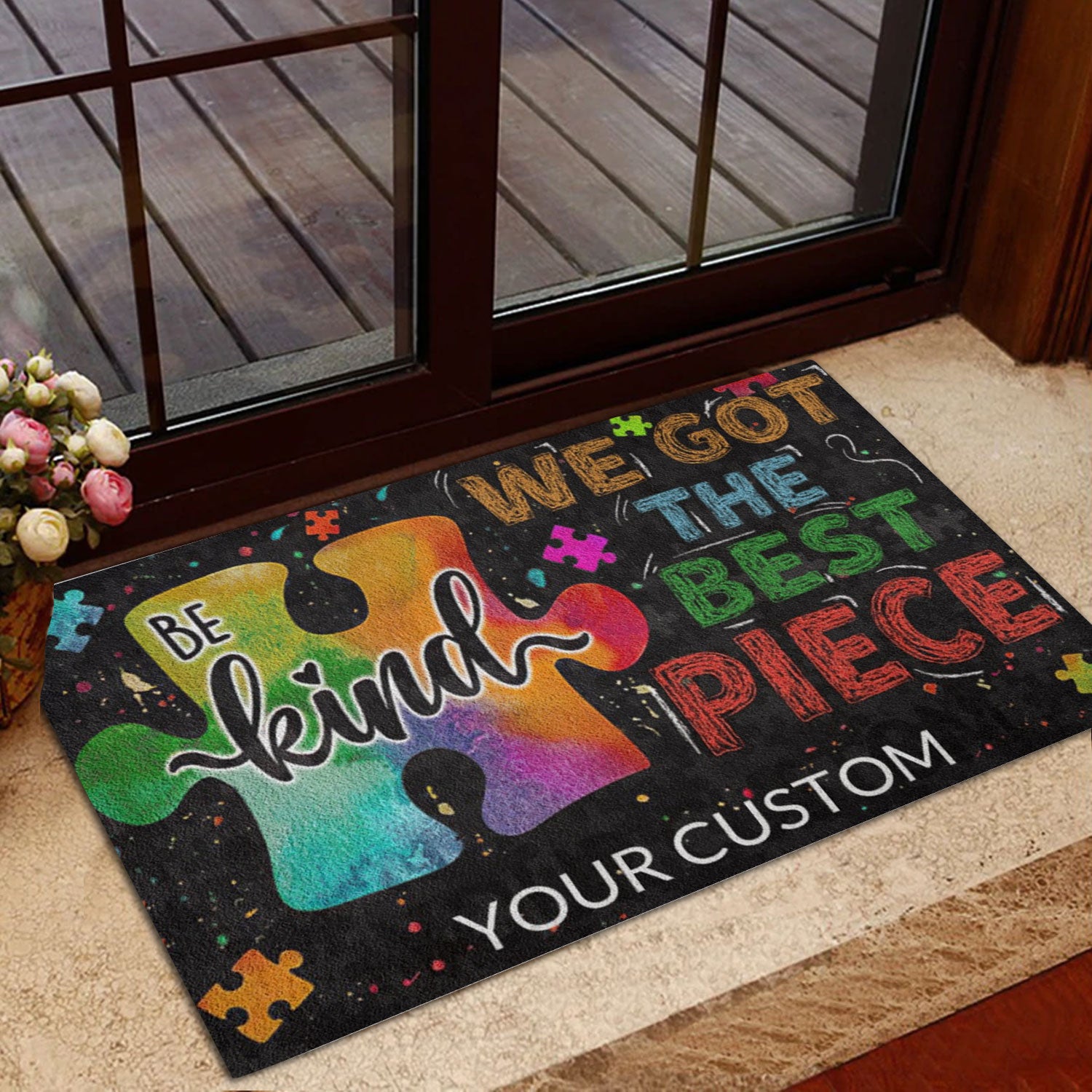 Ohaprints-Doormat-Outdoor-Indoor-Autism-Kind-We-Got-The-Best-Piece-Custom-Personalized-Name-Rubber-Door-Mat-727-