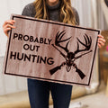 Ohaprints-Doormat-Outdoor-Indoor-Hunting-Hunter-Probably-Our-Hunting-Rubber-Door-Mat-746-