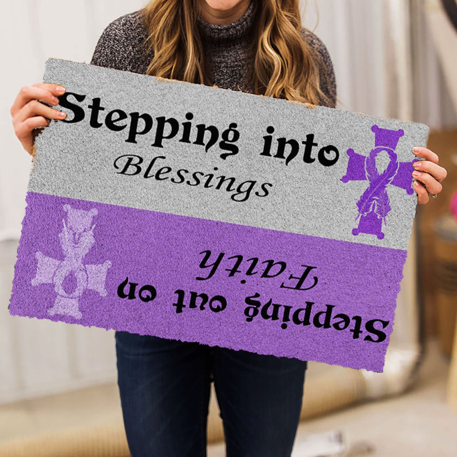 Ohaprints-Doormat-Outdoor-Indoor-Alzheimer-Awareness-Stepping-Into-Blessings-Rubber-Door-Mat-753-