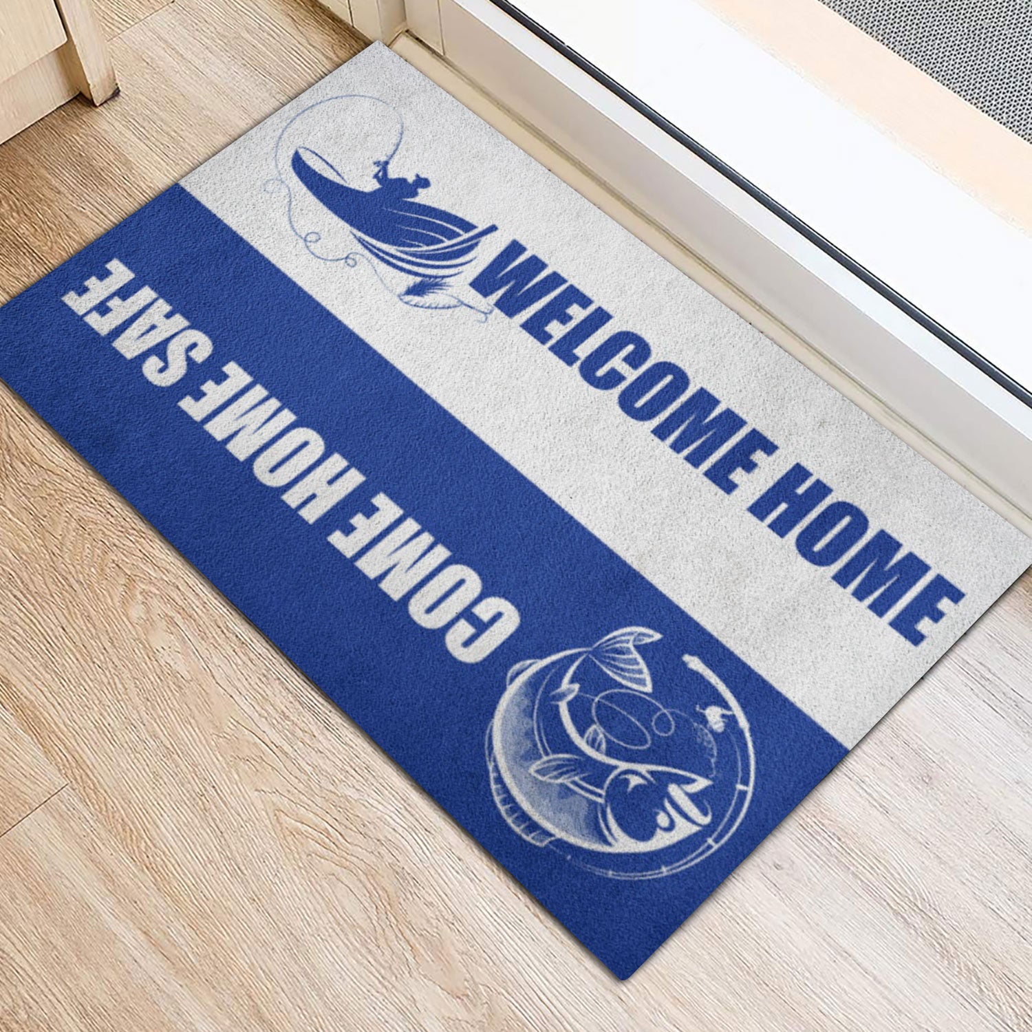 Ohaprints-Doormat-Outdoor-Indoor-Fishing-Welcome-Home-Come-Home-Safe-Fisherman-Rubber-Door-Mat-755-