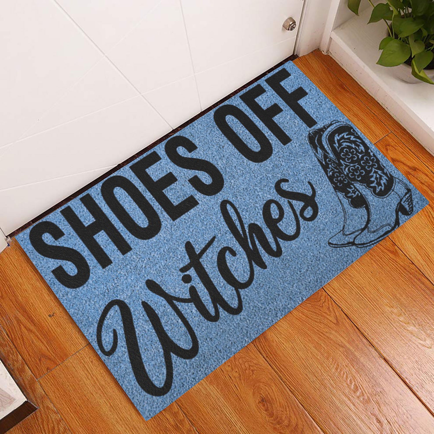 Ohaprints-Doormat-Outdoor-Indoor-Cowgirl-Cowboy-Shoes-Of-Witches-Rubber-Door-Mat-765-