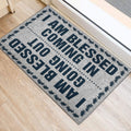 Ohaprints-Doormat-Outdoor-Indoor-God-Family-I-Am-Blessed-Coming-In-I-Am-Blessed-Going-Out-Rubber-Door-Mat-767-