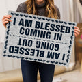 Ohaprints-Doormat-Outdoor-Indoor-God-Family-I-Am-Blessed-Coming-In-I-Am-Blessed-Going-Out-Rubber-Door-Mat-767-