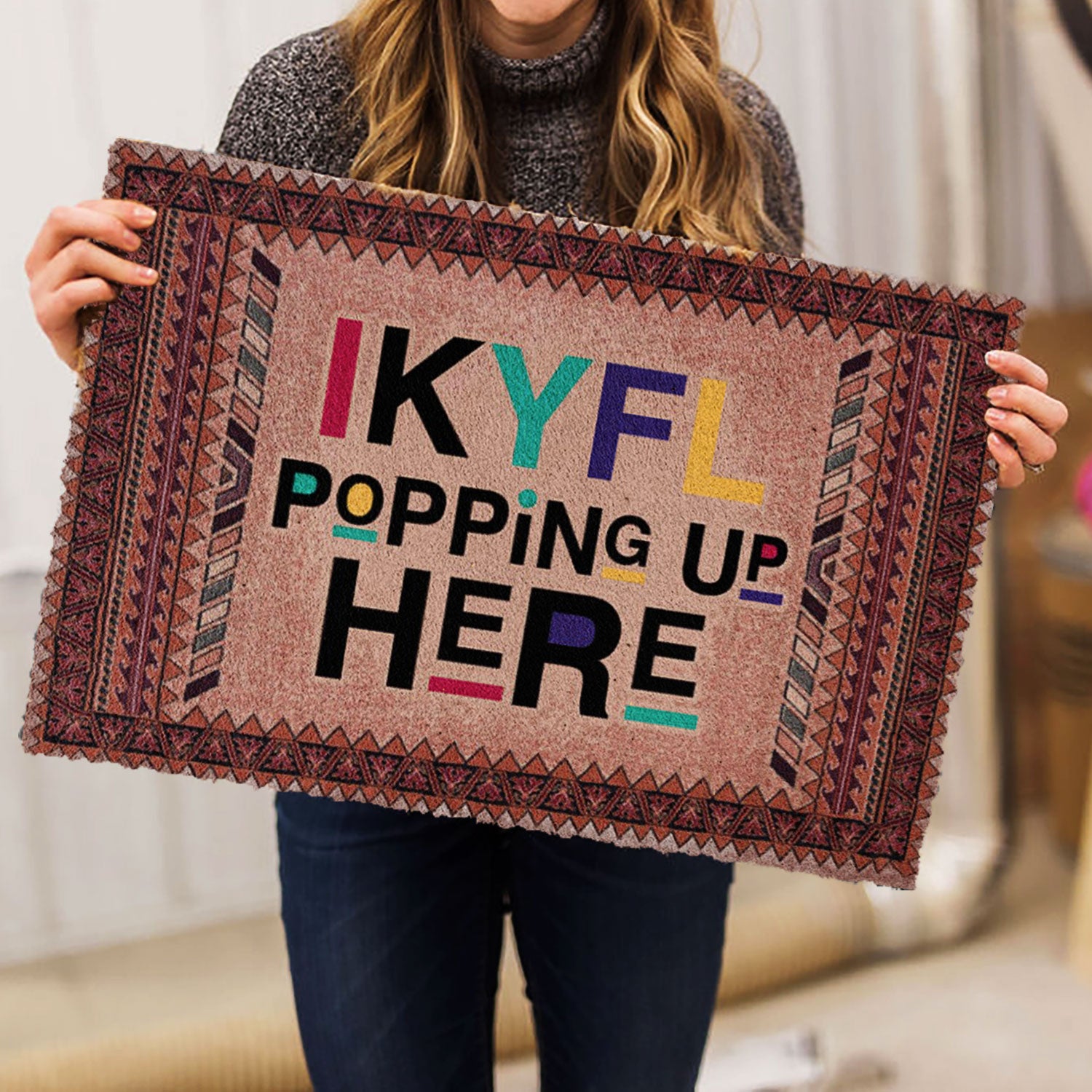 Ohaprints-Doormat-Outdoor-Indoor-Ikyfl-Popping-Up-Here-Rubber-Door-Mat-769-