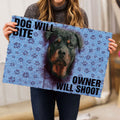 Ohaprints-Doormat-Outdoor-Indoor-Rottweiler-Dog-Will-Bite-Owner-Will-Shoot-Rubber-Door-Mat-775-